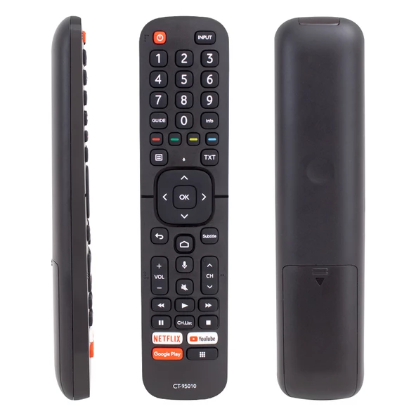 Ayt Toshiba Uyumlu CT-95010 Netflix Youtube Google Play Prime Tuşlu Video Ses Komutlu Lcd-Led Tv Kumandası - 3