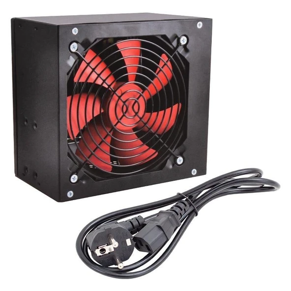 Powermaster 250 Watt 12 Cm Fanlı PC Power Supply 20+4 Pin Bilgisayar Güç Kaynağı - Resim 5