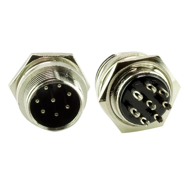 8 PİNLİ MAYK FİŞ ERKEK ŞASE - Resim 2