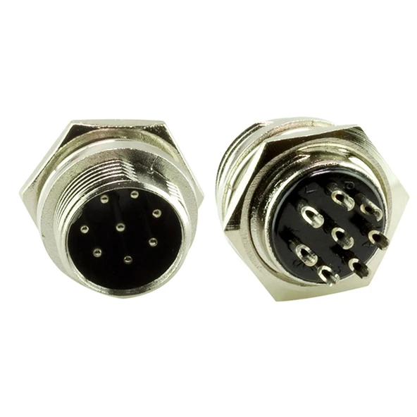 8 PİNLİ MAYK FİŞ ERKEK ŞASE ürün görseli 1