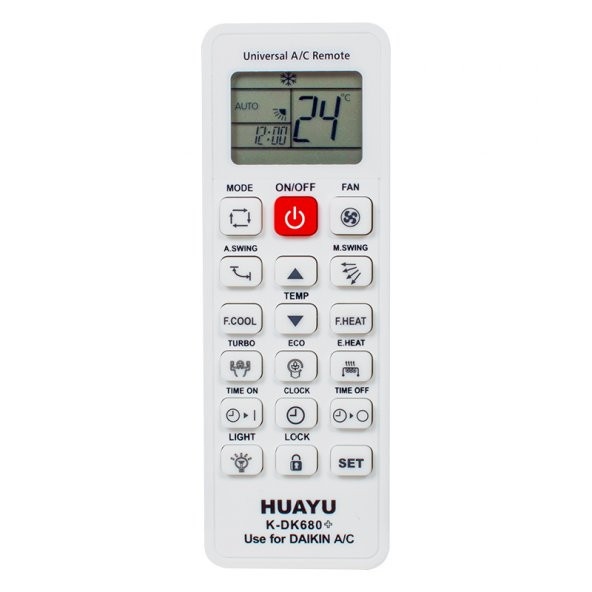 Ayt Daikin Uyumlu Dk680+ Universal Akıllı Klima Kumandası Uzaktan Kumanda