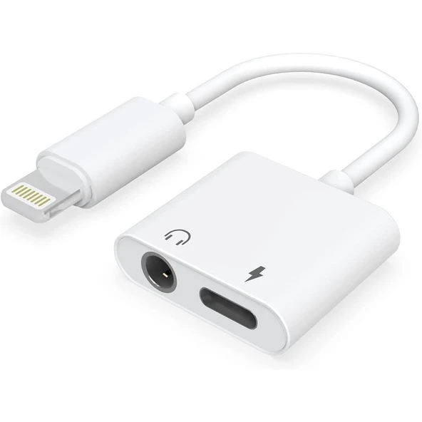 Powermaster IP 7-8-Plus-X Serisi Lightning Kulaklık-Şarj Çevirici Adaptör - 5