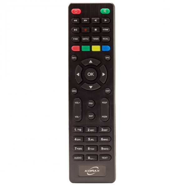 WEKO KR KORAX ECO+KORAX PLATINIUM HD MINI FULL HD UYDU KUMANDA (18147=3041=11135)