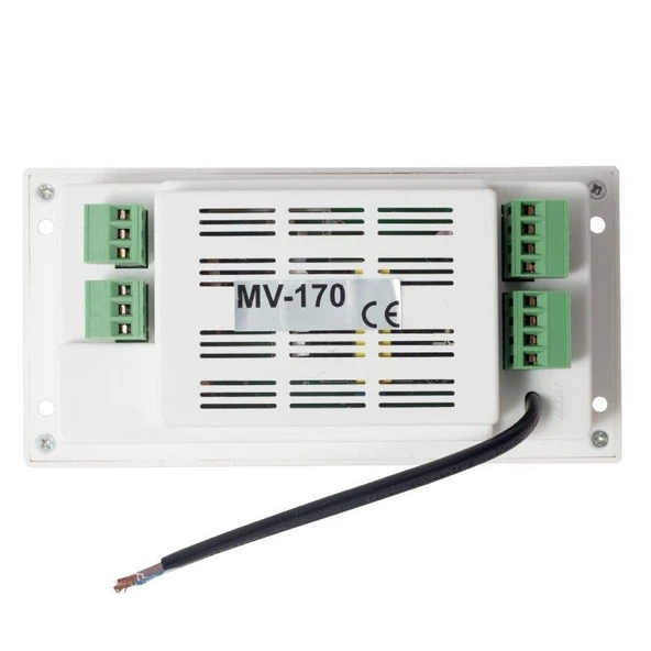 Magicvoice MV-170 USB Bluetooth Mikrofon Girişli 4x25W Müzik Kontrol Cihazı Sıva Altı - 11