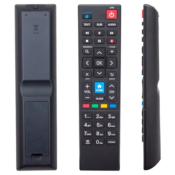 Ayt Tivibu Home+Tv Apps Tuşlu Uydu Alıcı Kumandası Uzaktan Kumanda ürün görseli 1