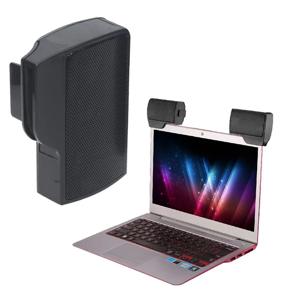 Ayt Magicvoice MV-19294 Mini 1+1 Usb Laptop Notebook Hoparlör 2x3 Watt Pc Bilgisayar Yanı Hoparlör - 9