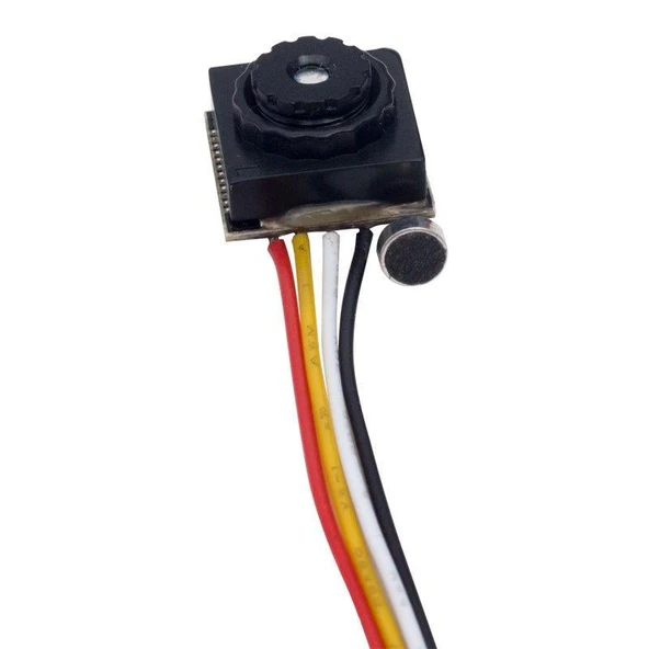 Ayt Hello HL-19305 3.6Mm 800 Tvl 1x4 Sensör Mikrofonlu Mini Kamera Dvr Kayıt Cihazı İçin Giz li Kamera - 10