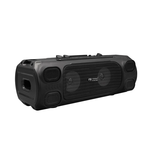 Ayt Magicvoice Mv-7001 Vhf El Mikrofonlu Usb Sd Kart Bluetooth Uk 40 Watt Işıklı Seyyar Anfili Hoparlör - 6