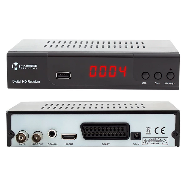 Ayt Magbox Prestige DVB T2 C HDMI Scart Full HD Mini Karasal Uydu Alıcısı Youtube - 2