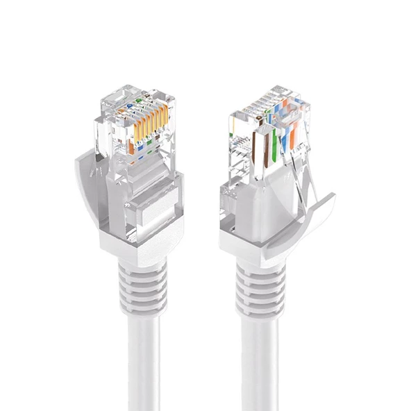 Powermaster Cat6 40 Metre Ethernet Kablo Soket Jack Uçları Takılı Hazır İnternet Kablosu - 6
