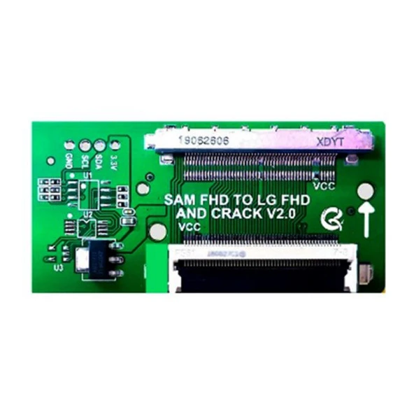 LCD PANEL FLEXİ REPAİR KART HD FPC TO LVDS SAM FHD İN TO LG FHD OUT SONY FULL HD QK0812B