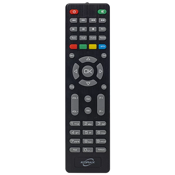Weko Kr Korax Astra Full Hd Uydu Alıcısı Kumandası Uzaktan Kumanda