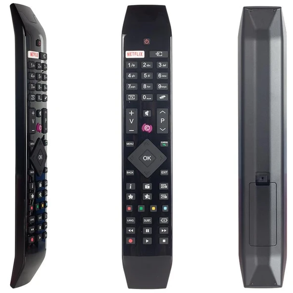 Ayt Vestel Uyumlu Netflix Mor Tuşlu Yeni Üstü Camlı Model Led Tv Kumandası Uzaktan Kumanda ürün görseli 1