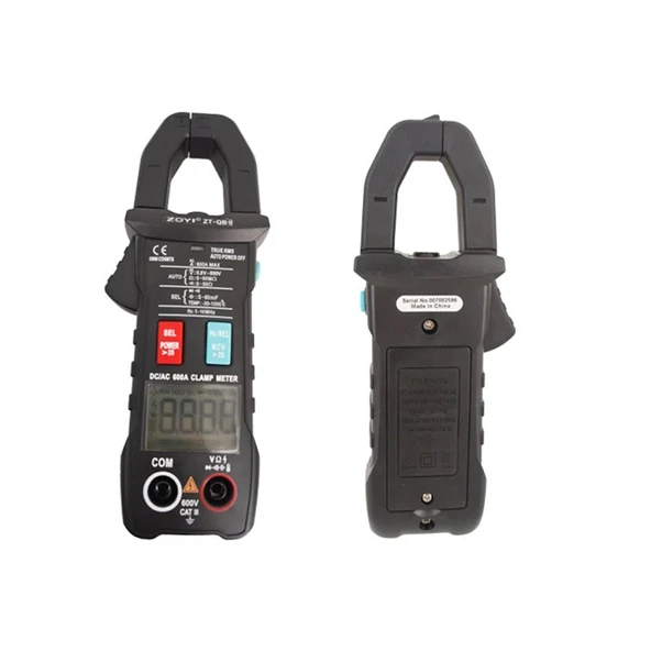 Zoyi ZT-QB9 Dijital Pensampermetre AC DC Akım Direnç Ölçümü Diyot Testi Ölçüm Cihazı Aleti - 5