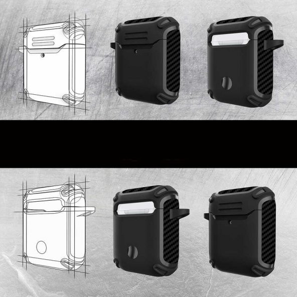 Apple Airpods Kılıf Zore Airbag 26 Silikon - 5