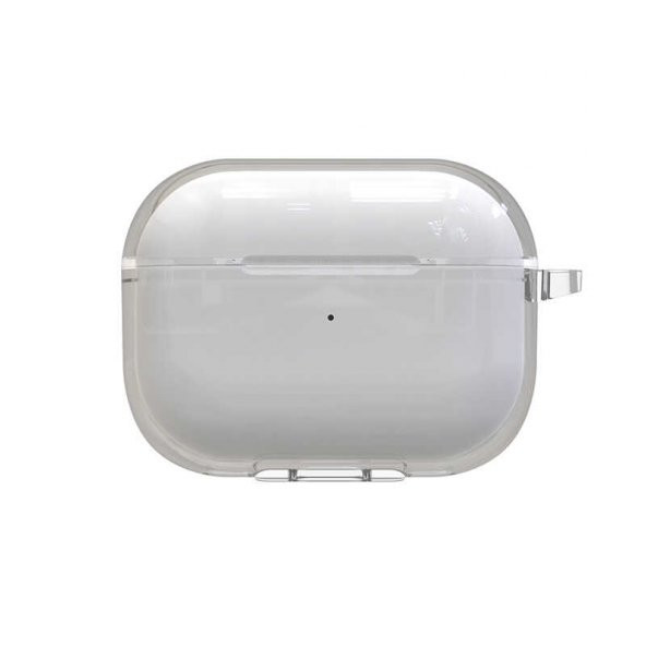 Apple Airpods Pro 2 Kılıf Şeffaf Kristal Silikon Zore Airbag 14 Kılıf - 8