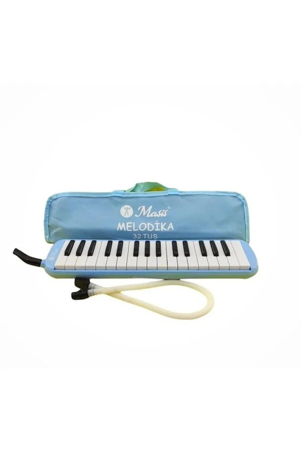 Masis Melodika Çantalı Pastel Renk 32 Tuş Melodika (Karışık Renk 1 Adet) - 4