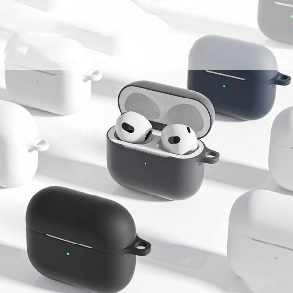 Apple Airpods 3. Nesil Zore Airbag 28 Silikon Kılıf - 4