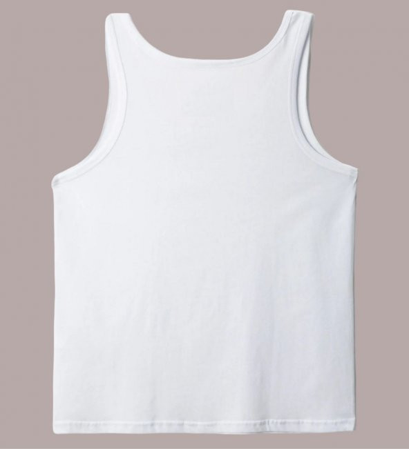 12 ADET ERKEK 100 PAMUK ASKILI KLASİK ATLET - 10