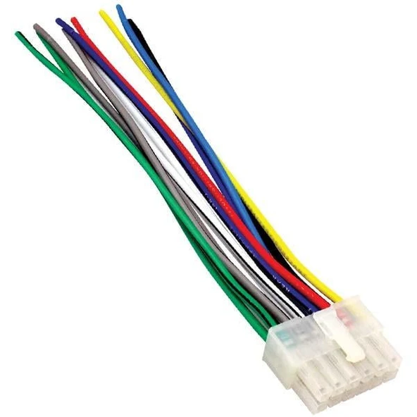 KENWOOD 12 PİN 10 CM KABLOLU OTO SOKET - 3