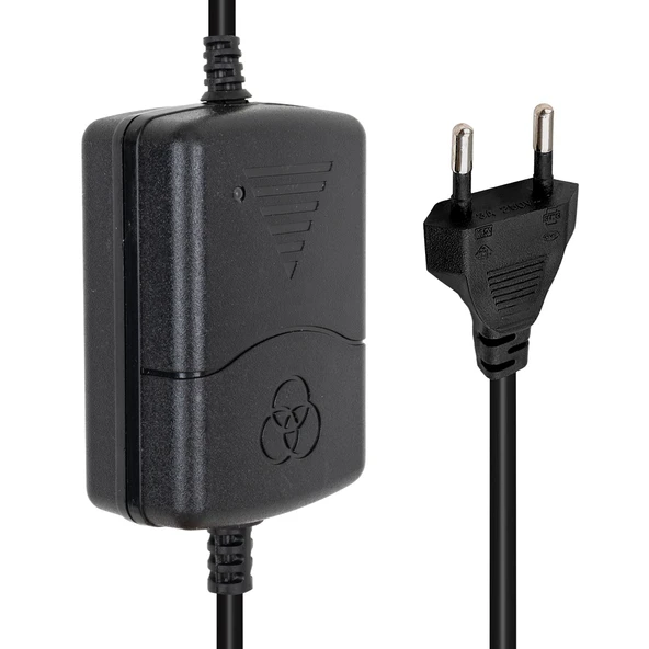 Ayt Powermaster Pm-31770 12 Volt 1 Amper 12 Watt 5.5 2.5 Uçlu İki Ucu Kablolu Masaüstü Adaptör - 2