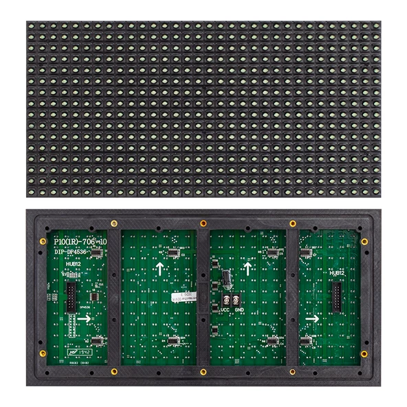 Ayt Led Panel P10 16x32 Yeşil Kayan Yazı Tabela - 2