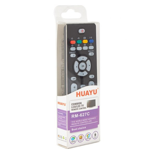 HUAYU KL RM-627C PHILIPS RC-2603 SMART/SMART BLİSTERLİ LCD LED TV KUMANDA - 2