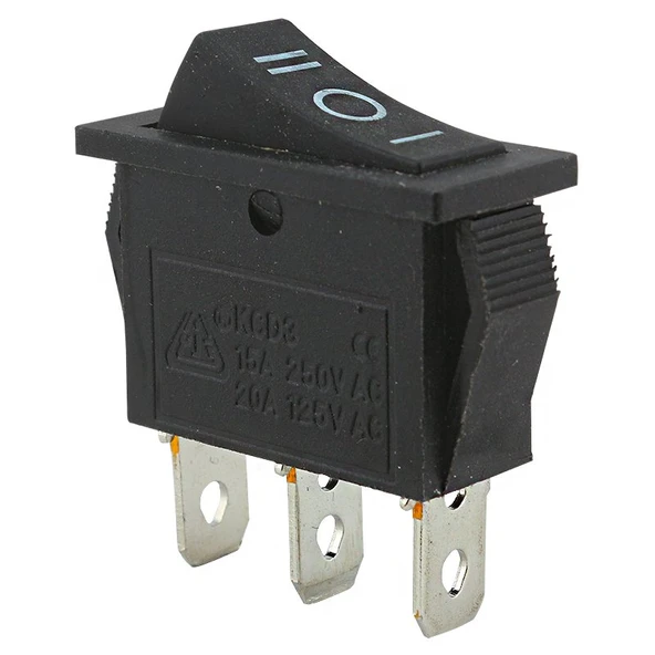 Ayt Tekli İnce Işıksız İki Konumlu Aç Kapa Anahtar On Off ürün görseli 1