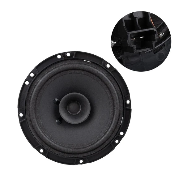 Powermaster 4 Ohm 100 Watt 16 Cm Tekli Oto Hoparlör Soketli Araç Hoparlörü - 5