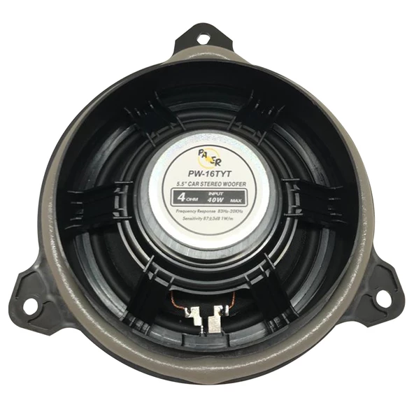 Powermaster 40 Watt 13 Cm 4 Ohm Toyota Araçlar İçin Tekli Oto Hoparlör Toyota Uyumlu 3 Vidalı - 5