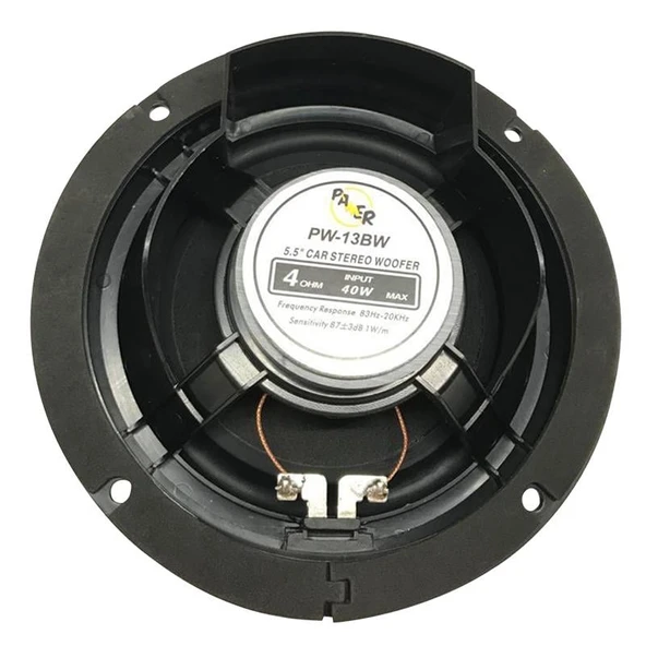 Powermaster PW-13BW 4 Ohm 40 Watt 13 Cm Tekli Hoparlör Bmw Araçlar İçin Kapı Hoparlörü Tekli - 6
