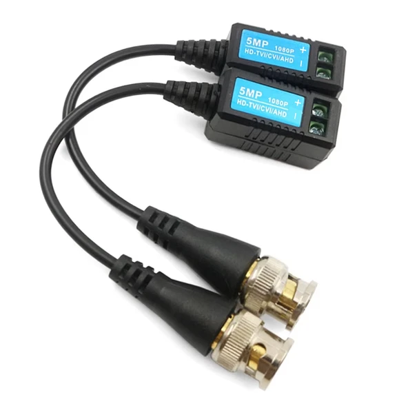 Ayt Powermaster PM-3895 MAX 600 Metre 5 MP HD-TVI CVI AHD CVBS Video Balun - 4