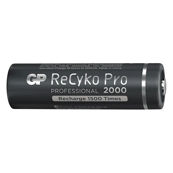 Gp Recyko Pro AA 2000 Mah Şarjlı 4'lü Pil - 4