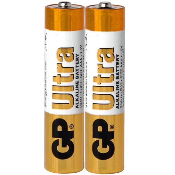 GP 24AU-2U2 Alkalin İnce AAA Kalem Pil 2'li - 6