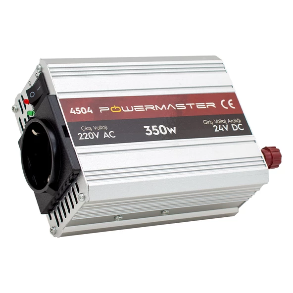 Powermaster 24 Volt 350 Watt 220 Volt Modified Sinus İnverter PM-4504 12v-220v Çevirici Dönüştürücü - 4