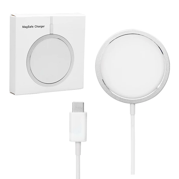 Powermaster Magnet Wireless Şarj Cihazı 5V/3A USB Type-C