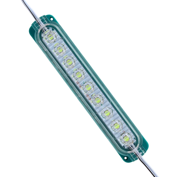 POWERMASTER MODÜL LED 24V 2.4W TEK RENK YEŞİL 14X32.5 MM 2835 - Resim 3