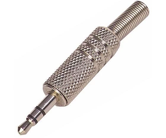 Ayt 3.5 Mm Stereo Metal Gold Jack Ses Kablosu Mikrofon Kablosu Giriş Soketi