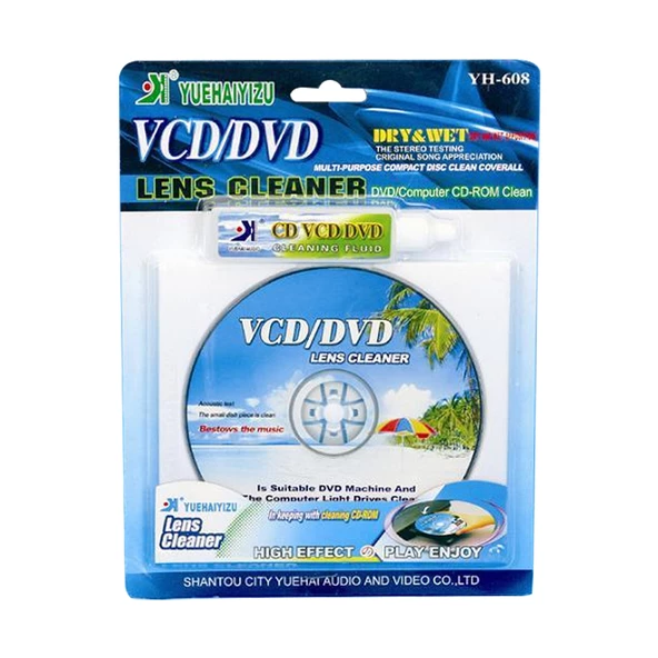 PTTAVM: Ayt CD-DVD Temizleme Seti Oto Teyp Cd Lens Temizleyici