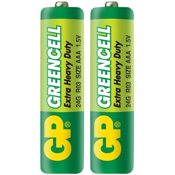 GP 24G-2S2 Greencell AAA 40'lı İnce Kalem Pil - Resim 6
