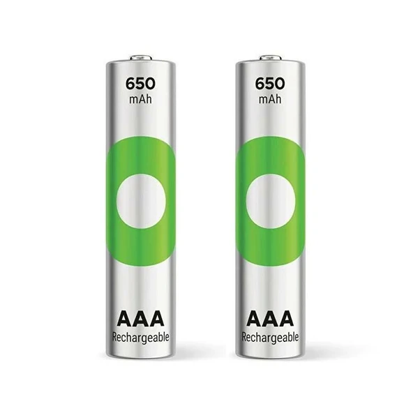 Gp Recyko 650 Mah R03 AAA Şarjlı 2'li İnce Kalem Pil - 8