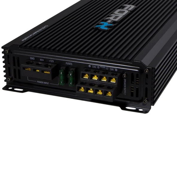 For-X XAE-804 Bass Kontrollü 300 Watt 4 Kanal Oto Amfi For-x Anfi Araç Ses Sistemi Anfisi Bass Kontrollü - 5