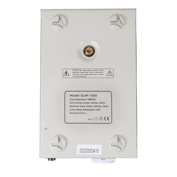 Powermaster Slim-1000 Otomatik Voltaj Kombi Regülatörü 220V Ev Tipi Regülatör 220 Volt 1000 Watt - 9