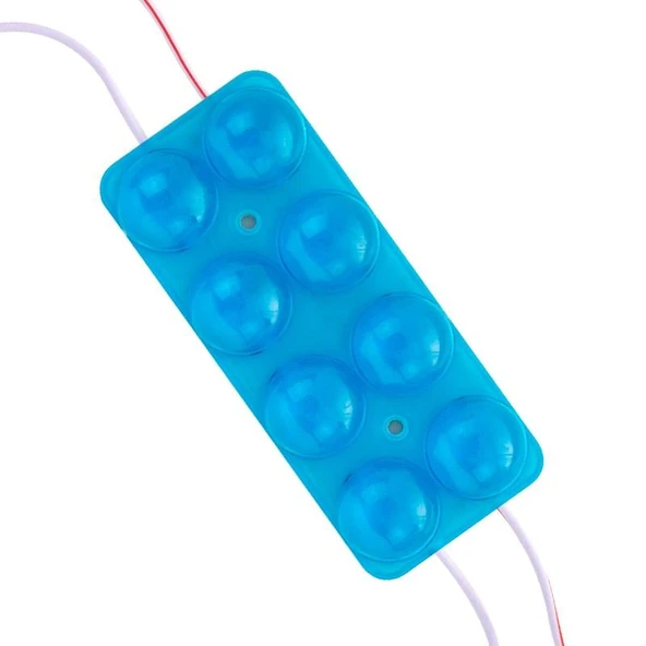 Powermaster 12 Volt 3.6 Watt Mavi 2835 Mercekli Modül Led - 5