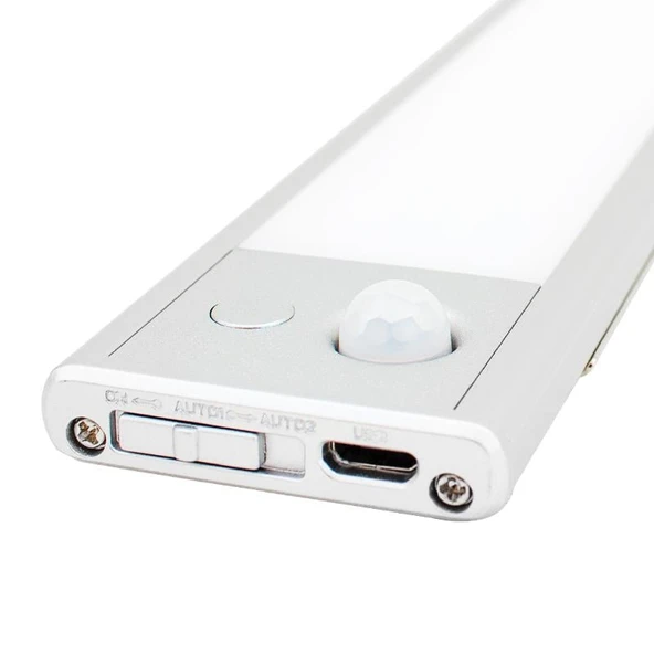 Powermaster 40.5 Cm Şarjlı Hareket Sensörlü Ledli Kabin Işığı Mutfak Dolap Aydınlatma Lambası - 9