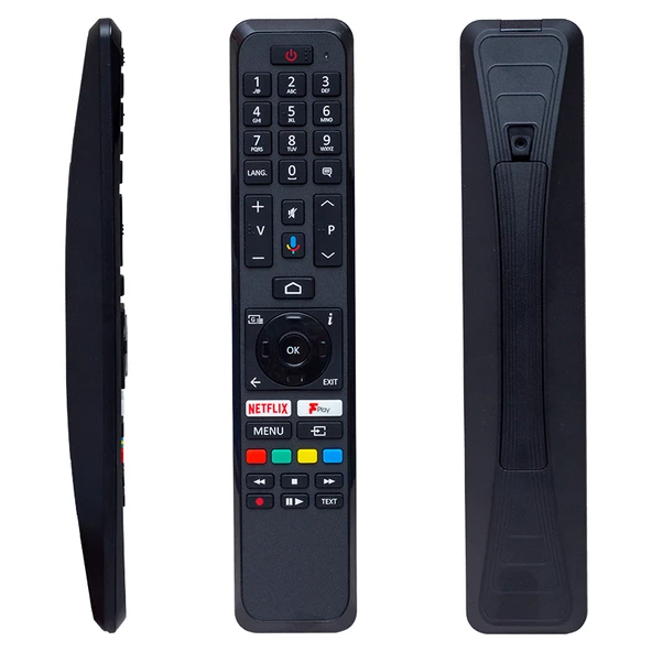 Vestel RC 43161 Netflix-Play-Mikrofon Tuşlu Ses Komutlu Lcd-Led Tv Kumanda - 1