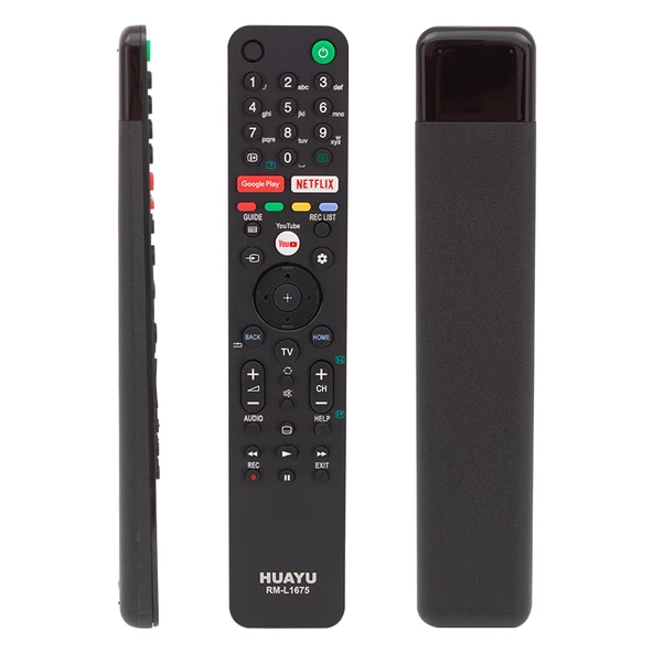 Huayu Kl Sony RM-L1675 Netflıx-Youtube-Google Play Tuşlu Lcd-Led Tv Kumanda Blisterli