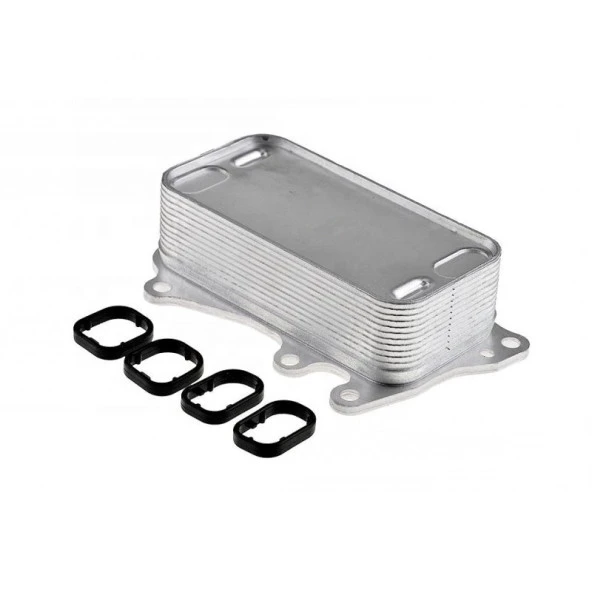 BMW 3 SERIES F30-F31-E90-E91-E92-E93 - 5 SERIES F10-F11 - X3 2.0 YAĞ SOĞUTUCUSU CONTALI, KÜTÜKSÜZ HELLUX 11428507627 ürün görseli