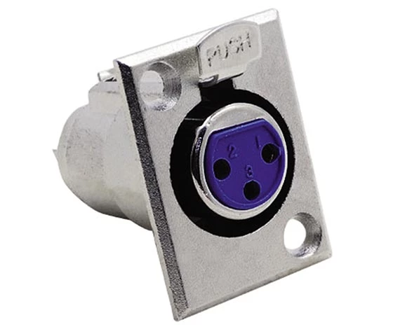 CANON XLR 3 PİN DİŞİ ŞASE KONNEKTÖR (CK114) - 2