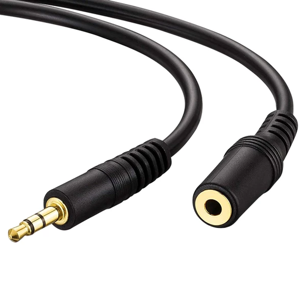 Ayt 3.5 Mm Stereo Erkek Dişi 10 Metre Uzatma Kablo Mikrofon Kulaklık Aux Uzatma Kablosu